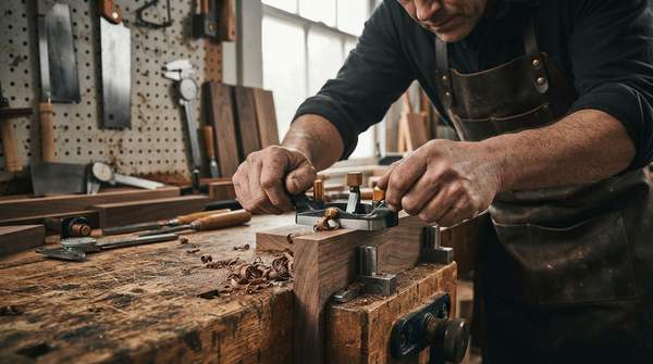 Editorial illustration for A Woodworker's Guide to Precision: Selecting the Right Hand Tool for Fine Tasks