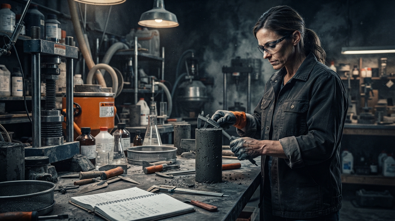 Editorial illustration for Concrete Admixtures Explained: Matching the Right Type to Your Project's Needs