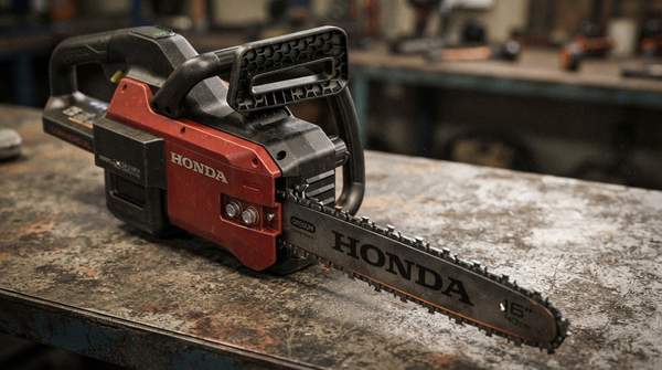 Editorial illustration for Honda's New 58V Commercial Handheld Tools: Four Models, One Battery, Spring 2027 Arrival