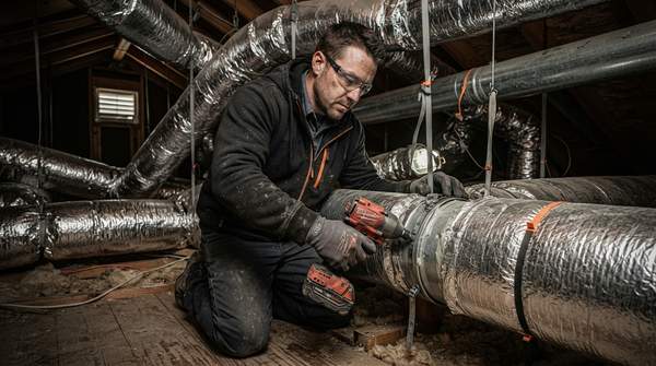 Editorial illustration for How Ductwork Design Drives Your HVAC Efficiency, Energy Bills, and Air Quality