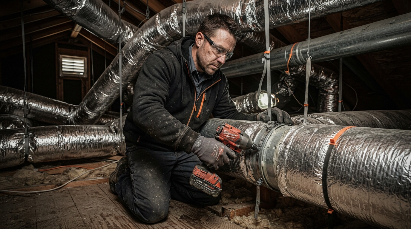 Editorial illustration for How Ductwork Design Drives Your HVAC Efficiency, Energy Bills, and Air Quality